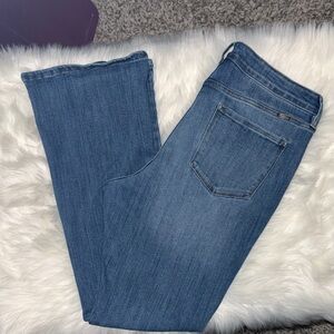 KanCan Women's Flare Jeans in Classic Blue